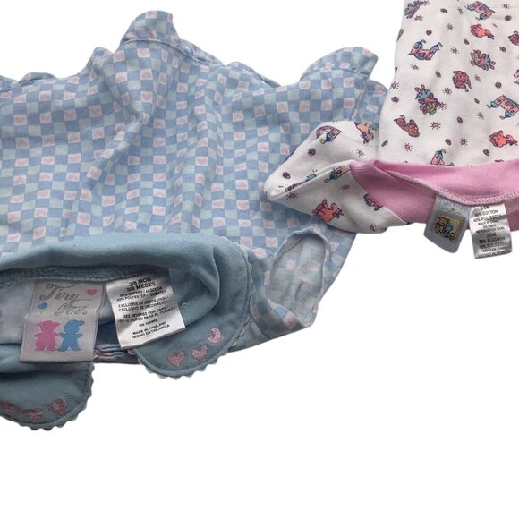 Lot Of 5 Baby Girl Clothes Size 3-6M Tiny Tots & Little Wonders Mixed Styles - Picture 4 of 14